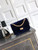 Chanel 20CM Mini Flap Bag 25A Velvet Navy Blue AS1116