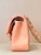 Chanel A01117 Flap Handbag Classic Bag 23cm Orange Lambskin