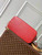 LV M12755 Louis Vuitton Neverfull MM Bag Epi Leather Red
