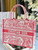 Dior M1296 Medium Dioriviera Book Tote Raffia Toile de Jouy Sauvage M0105