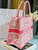 Dior M1296 Medium Dioriviera Book Tote Raffia Toile de Jouy Sauvage M0105