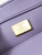 Chanel AS4986 Mini Flap bag Shiny Lambskin  Imitation Pearls & Gold-Tone Metal Light Purple