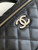 Chanel AP4407 Vanity with Chain Lambskin Black