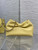 Dior Small Dior Bow Bag Lambskin M0715 Yellow