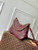 Louis Vuitton LV M25827 Boulogne PM Bag Monogram Empreinte Leather Wine Red