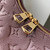 Louis Vuitton LV M25827 Boulogne PM Bag Monogram Empreinte Leather Wine Red