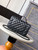 Chanel AS5244 Flap Bag with Top Handle Lambskin & Lacquered Metal Black