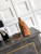 Chanel AP4936 Vanity with Chain Grained Shiny Calfskin & Gold-Tone Meta Brown