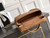 Chanel AP4936 Vanity with Chain Grained Shiny Calfskin & Gold-Tone Meta Brown