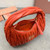 MiuMiu 5BC125 Small Matelassé nappa leather handbag Orange