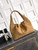 Chanel Hobo Bag 26C Suede AS5799 Brown Yellow