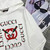 Gucci Women Lettering print hoodie G11140