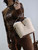 YSL 765870 LE 37 Mini in Lambswool leather Beige