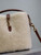 YSL 765870 LE 37 Mini in Lambswool leather Beige