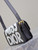 Dior M2610UZCJ_M911 Miss Dior Flap Bag Black and White Miss Dior Graffiti Printed