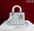 Dior M0531OUQA_M030 Small Lady Dior Bag with Light Blue Cannage Lambskin thin Strap