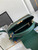 LV M87313 Louis Vuitton Ostrich Capucines BB Green
