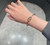 Messika Move Uno Pavé Flex Bangle Pink Gold Diamond Bracelet 1134-PG