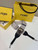 Fendi F10061 Handbag Shoulder Strap FF Logo 912