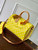 LV M24419 Louis Vuitton Speedy P9 Bandoulière 40 Bag Monogram Leather Fluorescent Yellow