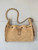 Chanel AS5631 Mini Hobo Suede & Gold-Tone Metal Apricot