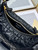 Dior Medium D-Dream Bag M6323 Black Macrocannage Lambskin