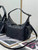 Dior Medium D-Dream Bag M6323 Black Macrocannage Lambskin