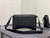 Balenciaga 671355 Women's Downtown XS Shoulder Bag Black