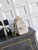 Chanel AS5631 Mini Hobo Tweed & Gold-Tone Metal Beige