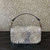 Valentino 2W2B0K53BYYNB6 garavani locò small shoulder bag embroidered with jewel logo White