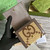 Gucci 658635 Original Brown leather bamboo wallet