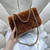 Chanel AS5149 Flap Bag Shearling Lambskin & Gold-Tone Metal Brown