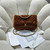 Chanel AS5149 Flap Bag Shearling Lambskin & Gold-Tone Metal Brown