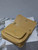 YSL 633151 Niki Baby Chain Bag Elephant pattern with gold leather Tan