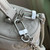 LV M13593 Louis Vuitton Vanity Chain Pouch Bag Brume Gray