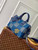 LV N40691 Louis Vuitton Speedy 25 Bandoulière Bag Blue