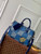 LV N40691 Louis Vuitton Speedy 25 Bandoulière Bag Blue