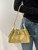 Chanel AS5631 Mini Hobo Suede & Gold-Tone Metal Yellow