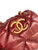 Chanel 24K New Mini Saddle Bag Lambskin AS9981 Red Gold