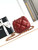 Chanel 24K New Mini Saddle Bag Lambskin AS9981 Red Gold