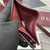 Gucci 847208 GG Emblem small wallet Rosso Ancora red GG leather