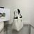 Prada 1BA349 Mini leather handbag White Silver