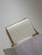 YSL 442906 SUNSET MEDIUM IN  SMOOTH LEATHER White