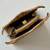 Fendi 8BN335ARBCF0E65 Peekaboo ISeeU Petite Sand leather and interlaced fibre bag 80169s
