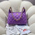Chanel AS4923 Large Hobo Shiny Lambskin & Gold-Tone Metal Purple