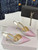 Jimmy Choo SAEDA100ZPJ Gold Satin Pumps with Crystals JC90010