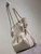 YSL 809824 JAMIE 4.3 SHOPPING in lambskin White