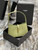 YSL LE5À7 657228 Hobo Bag In Smooth Leather Light Green