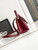 LV M87106 Louis Vuitton Ostrich Rose Des Vents Mini Wine Red