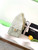 Chanel AS5293 Small Hobo Suede & Gold-Tone Metal Light Green